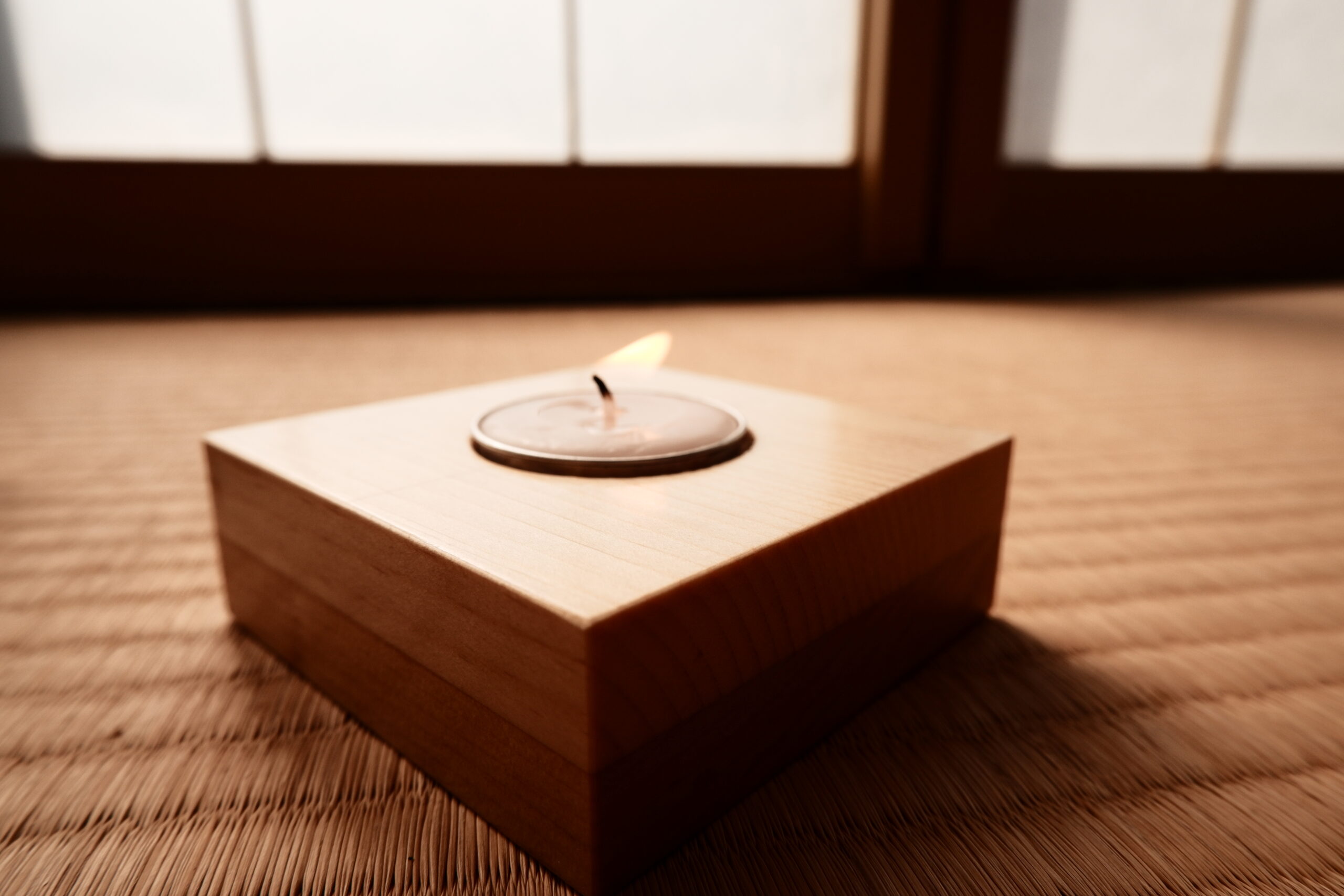 Stillness candle cube
